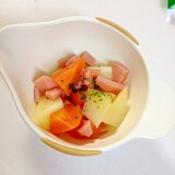 ホクホク野菜と魚肉ソーセージの炒め物☆離乳食